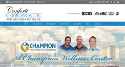Desktop Screenshot of confortichiropractic.com